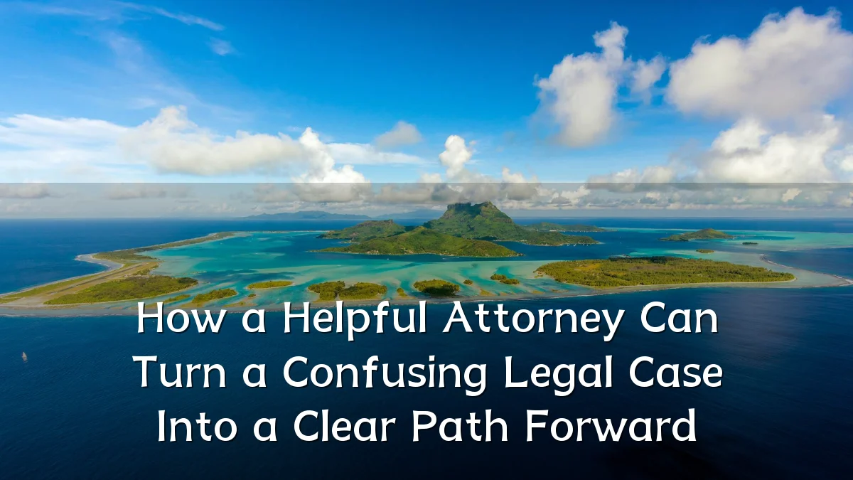 How a Helpful Attorney Can Turn a Confusing Legal Case Into a Clear Path Forward