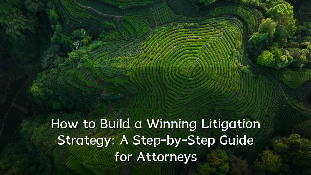 How to Build a Winning Litigation Strategy: A Step-by-Step Guide for Attorneys