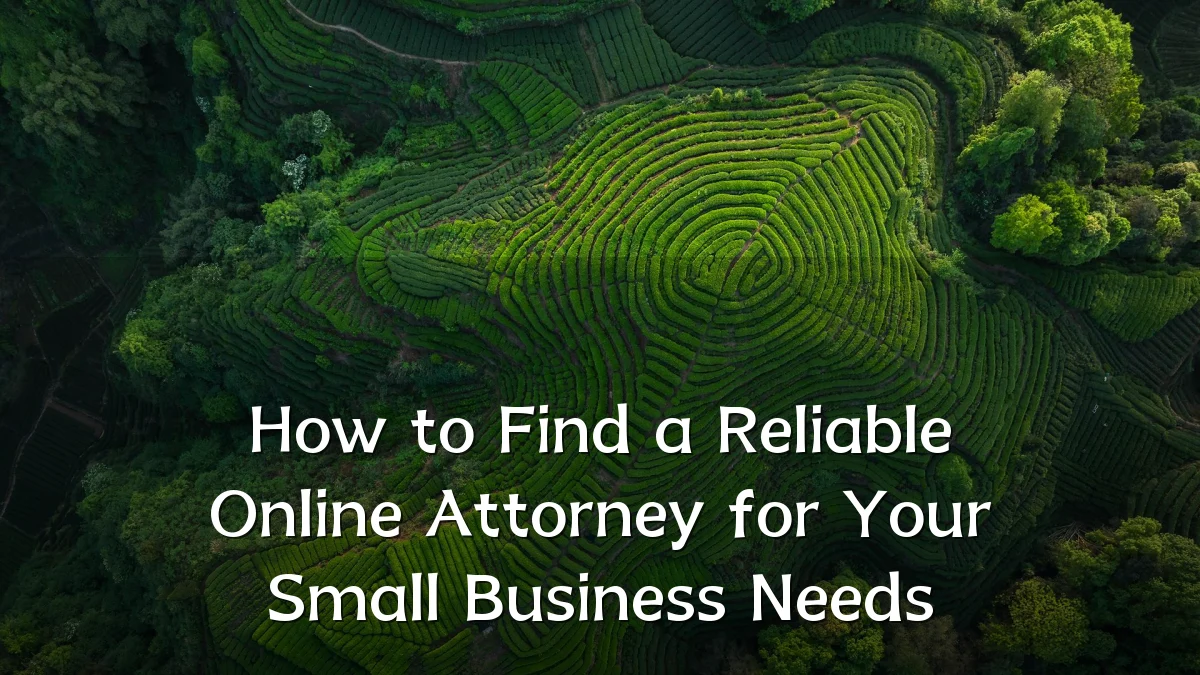 How to Find a Reliable Online Attorney for Your Small Business Needs
