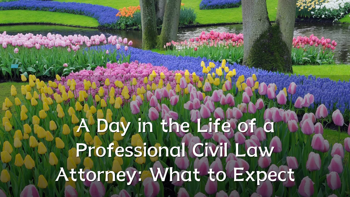 A Day in the Life of a Professional Civil Law Attorney: What to Expect