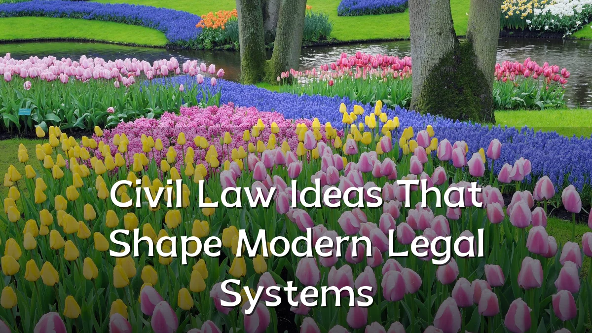 Civil Law Ideas That Shape Modern Legal Systems