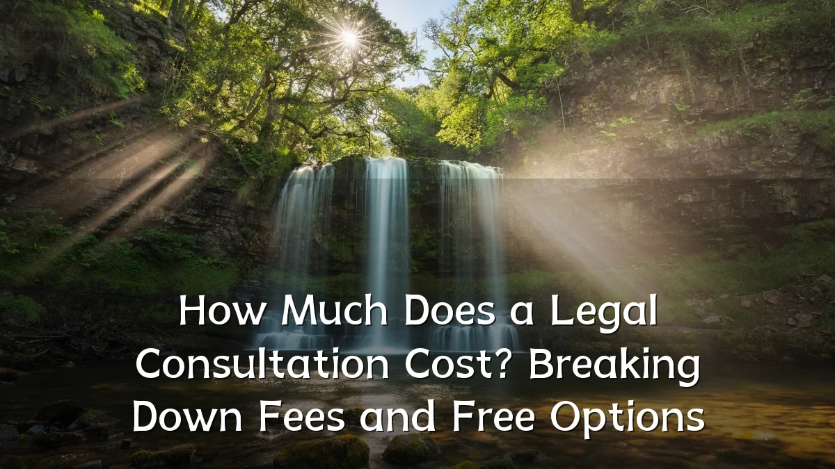 How Much Does a Legal Consultation Cost? Breaking Down Fees and Free Options