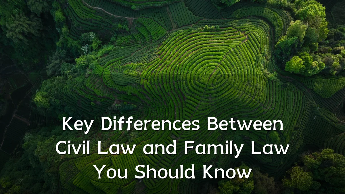 Key Differences Between Civil Law and Family Law You Should Know